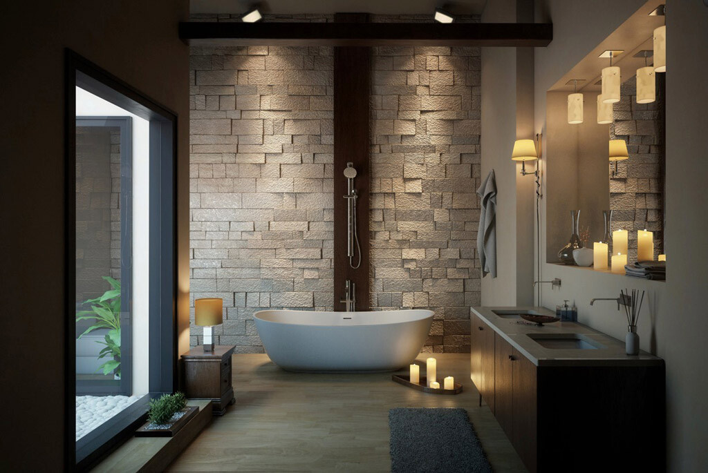  modern open bathroom designs 