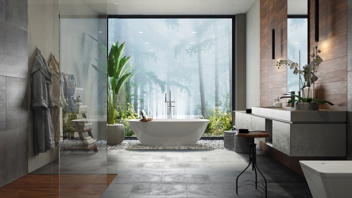 modern natural bathroom ideas