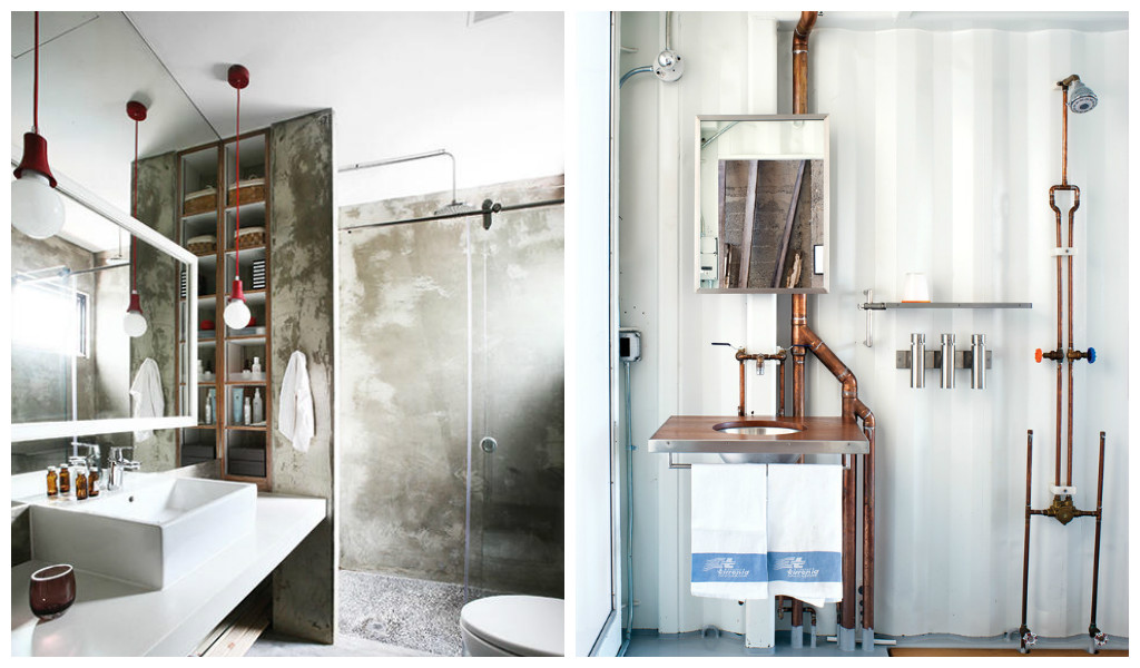 industrial bathroom ideas