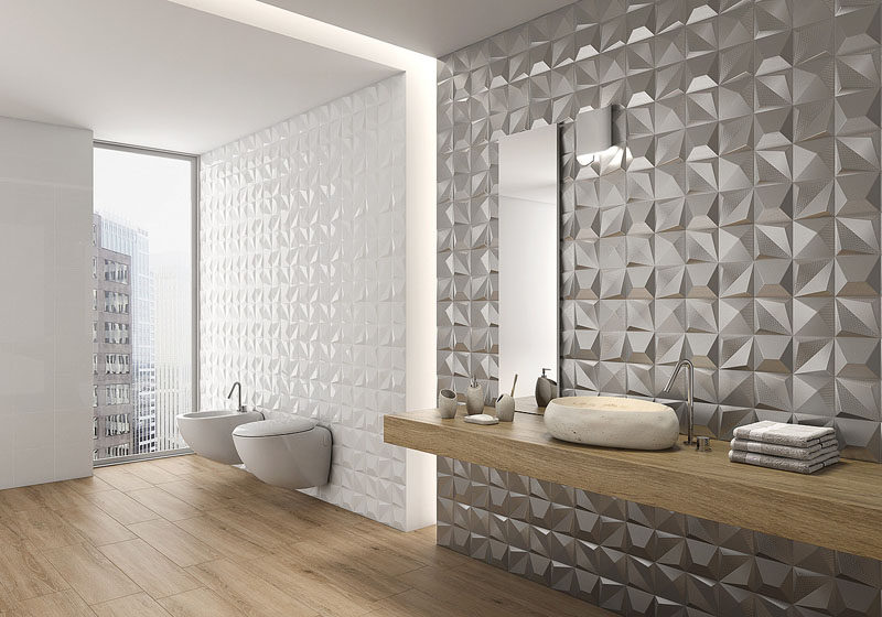 3D tiles bathroom