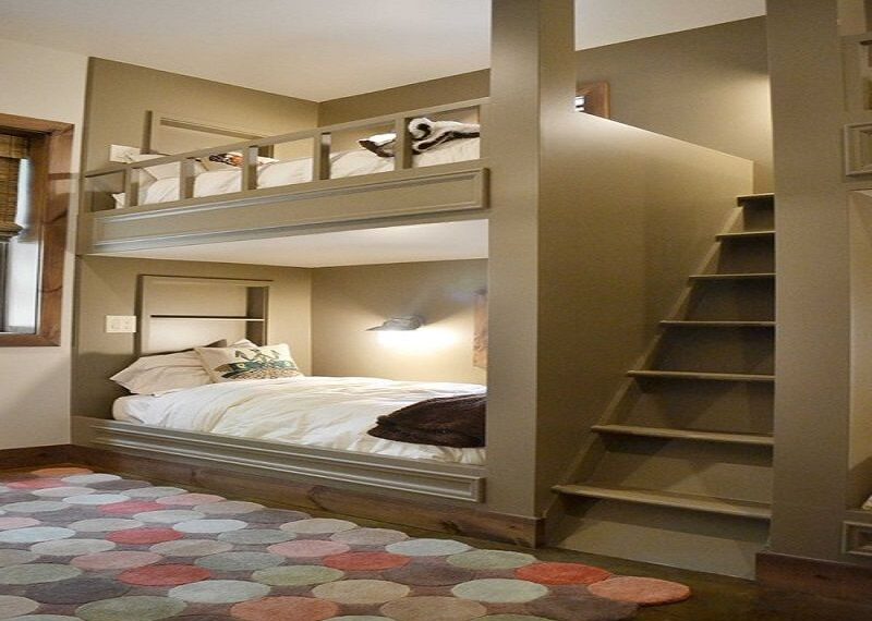 Adult friendly bunk bed