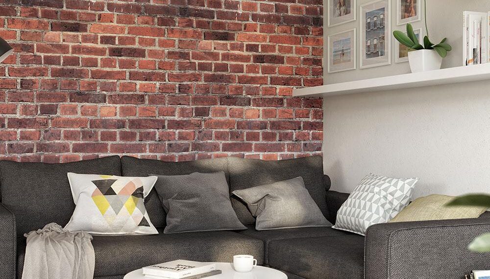 Brick wall panel