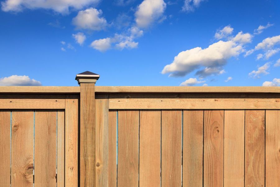 Cedarwood fence ideas