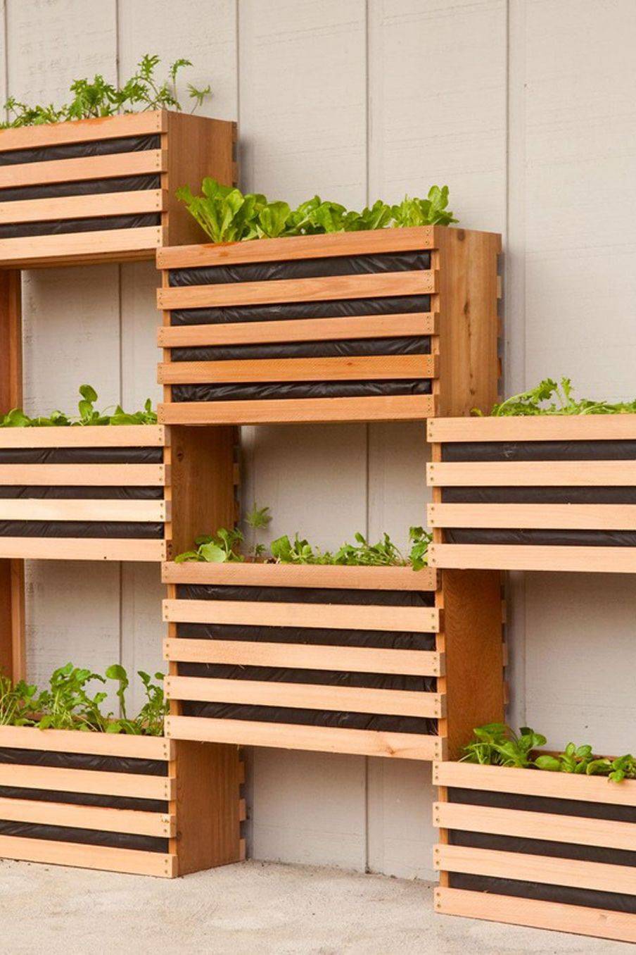 Crate Garden Wall