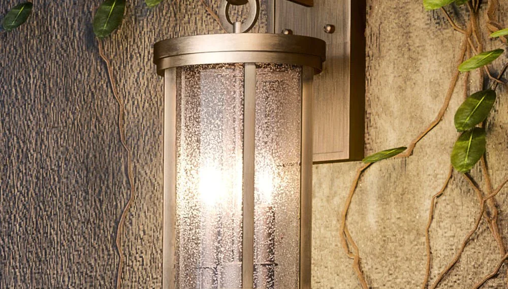 Cylinder Wall Sconces lights outdoor