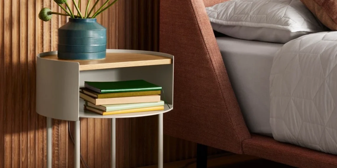 Narrow Bedside Table