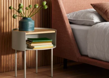 Narrow Bedside Table