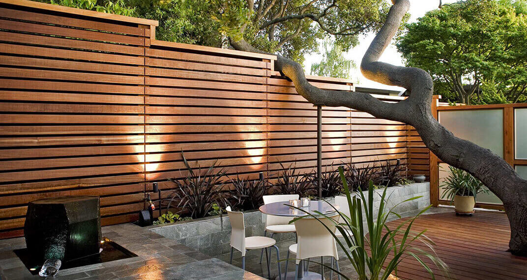 Horizontal fence ideas