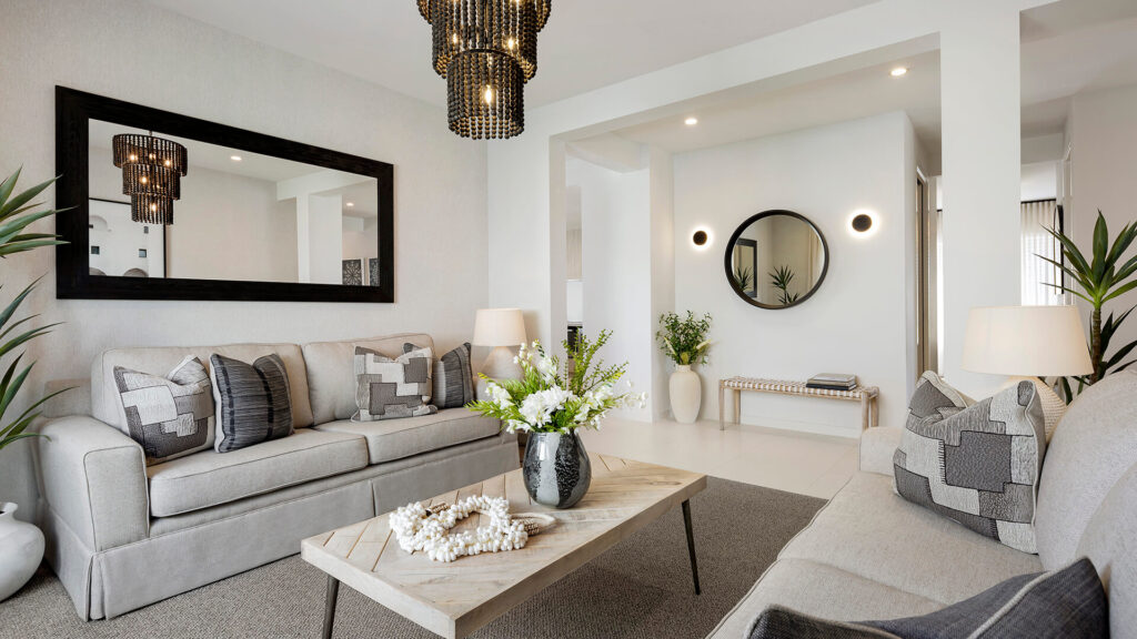 Mediterranean modern living room