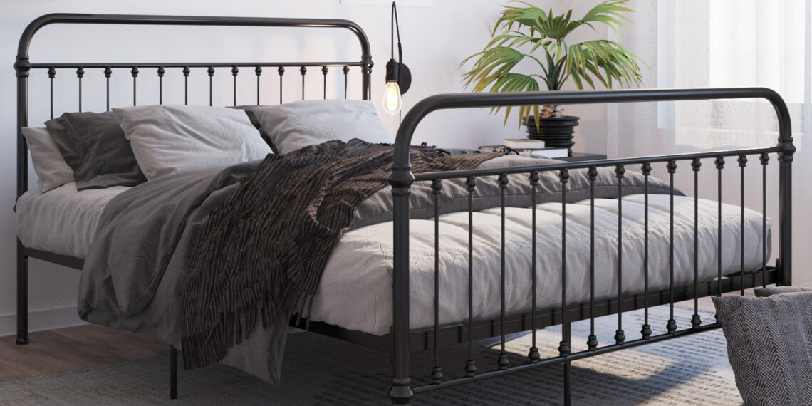 metal bedframe