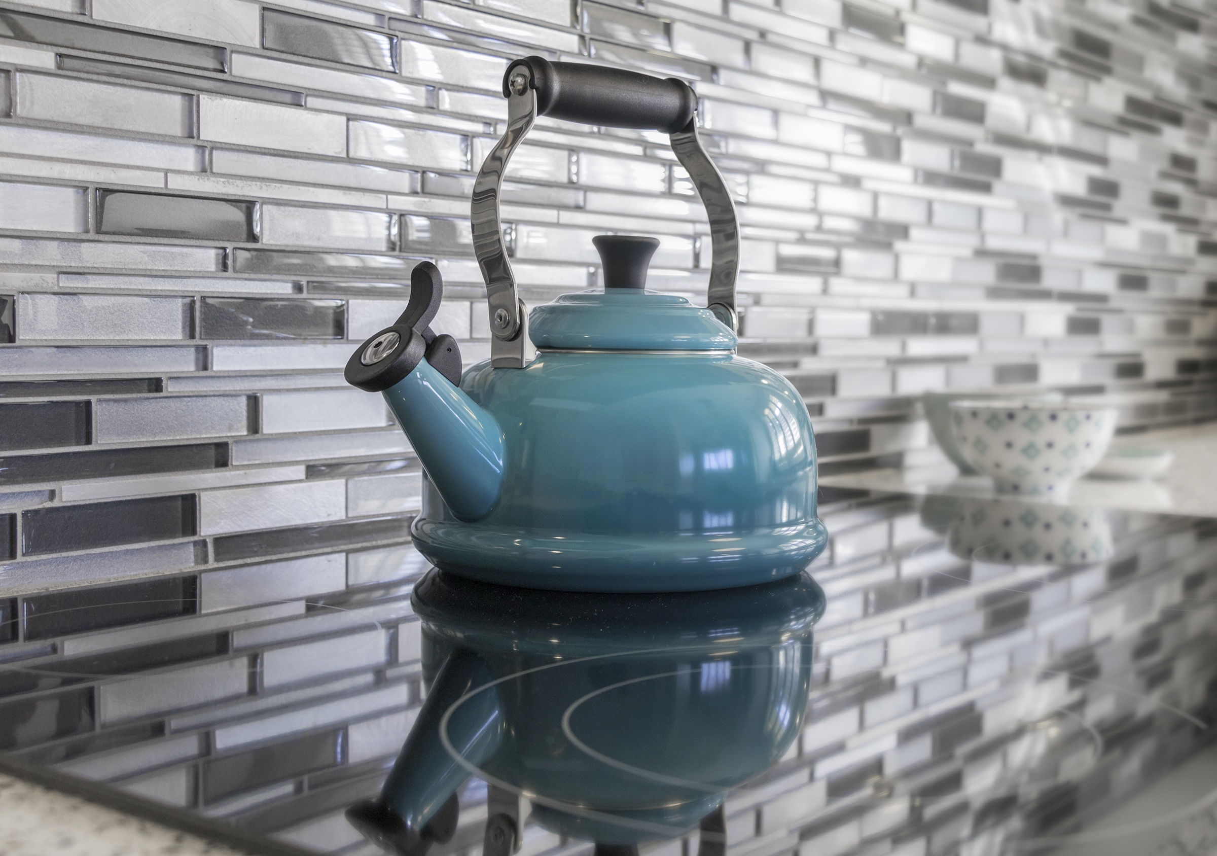 Mosaic tiles in Kitchen