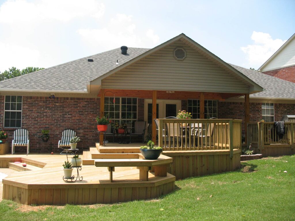 Multi level patios ideas