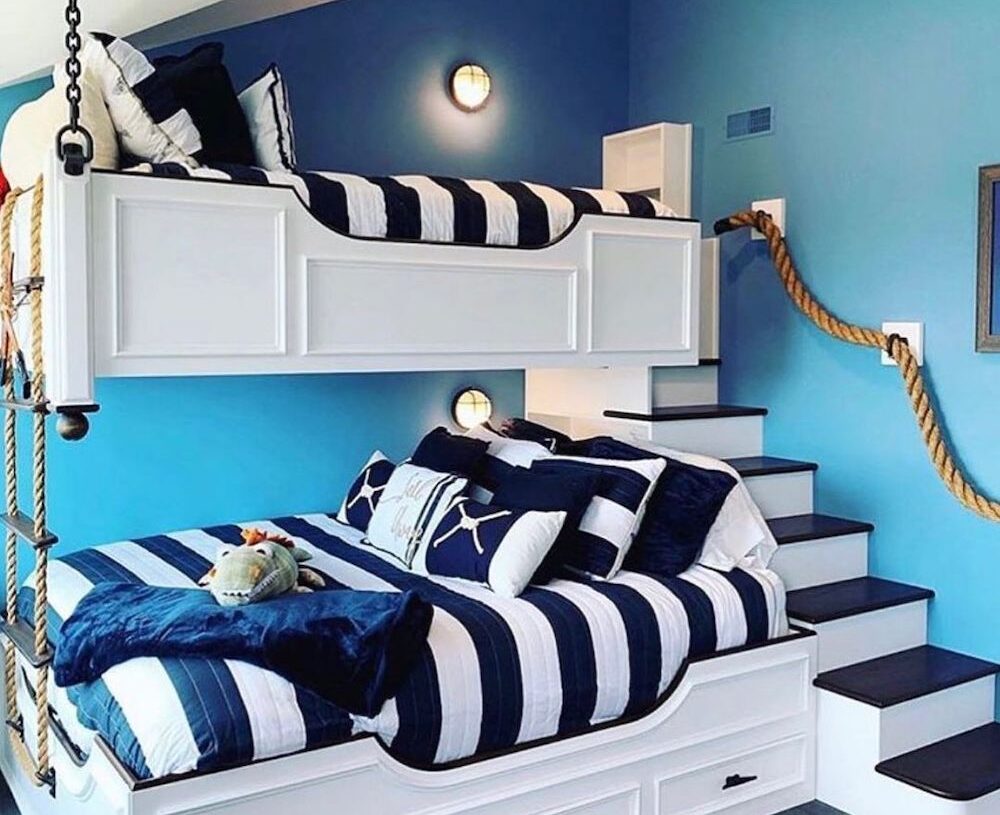 Nautical bunk bed