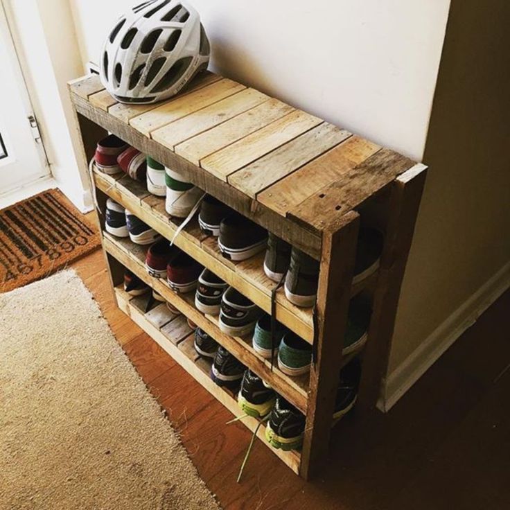 Pallet Shoe Rack