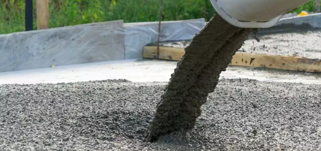 Placing the surface of concrete