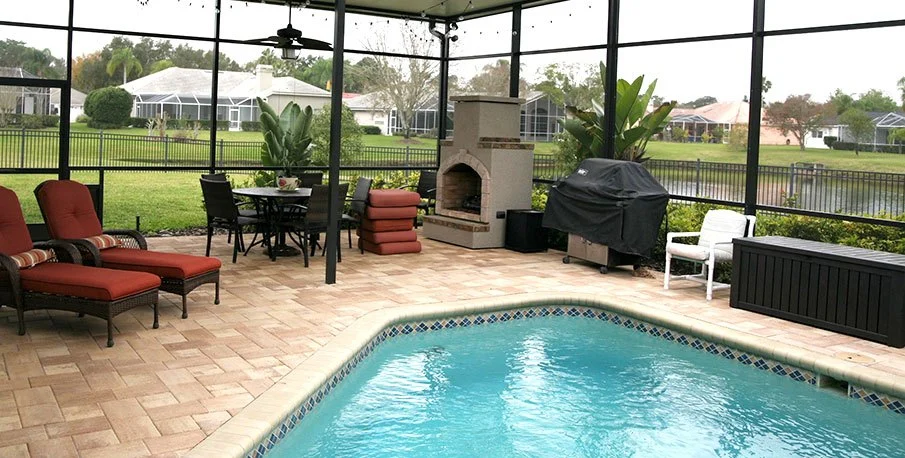 Pool Enclosures as enclosed patio