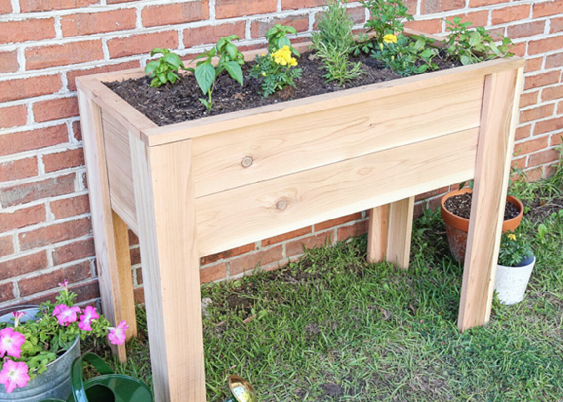 Raised planter box Ideas