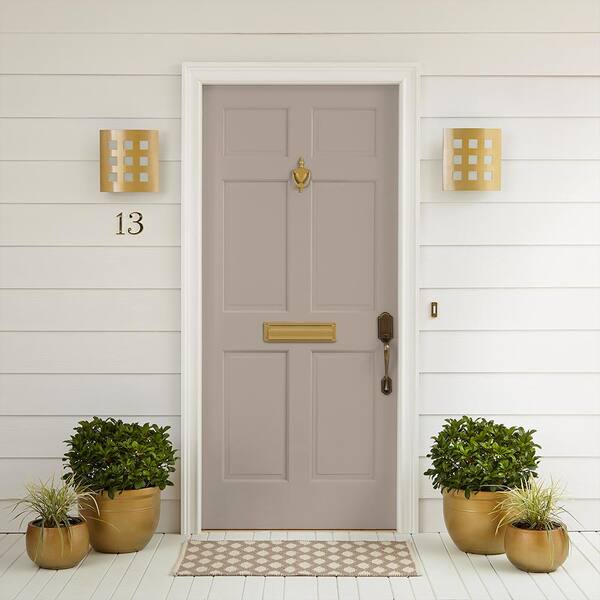 Taupe Front Door