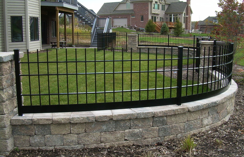 Wrought Iron fence extension