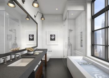 rectangular bathroom floor plans