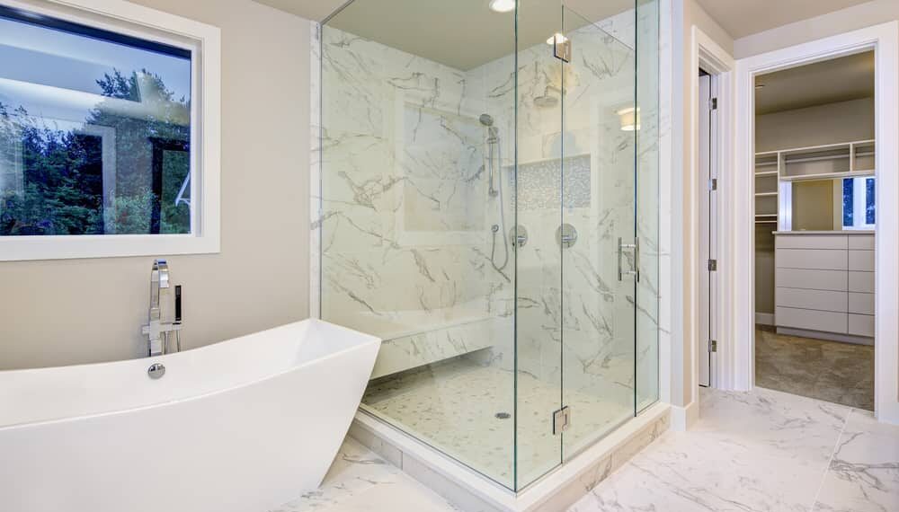 shower ideas for small bathroom