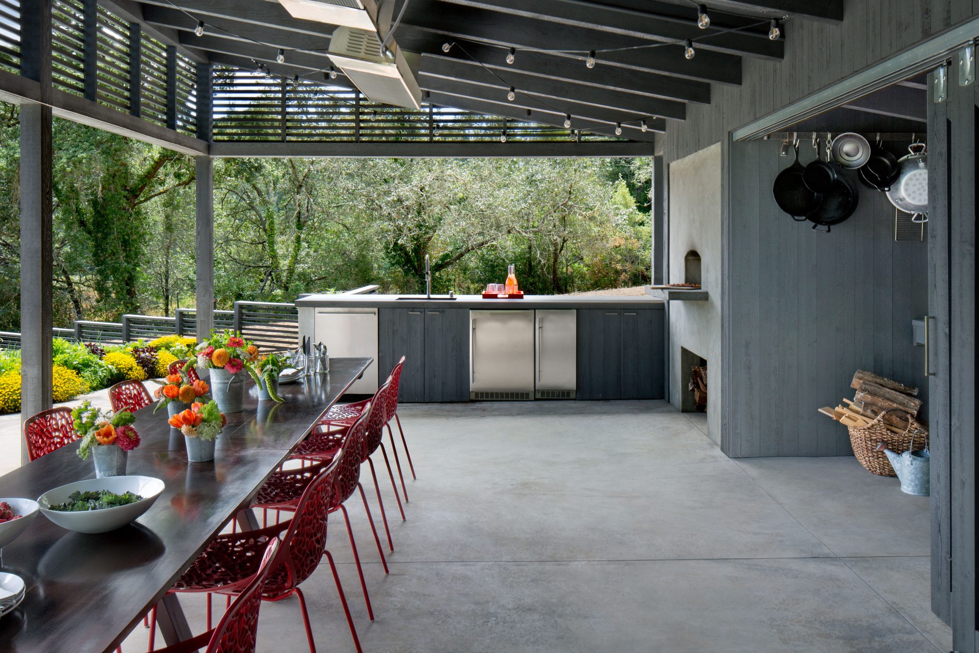 Covered Outside Kitchen Ideas