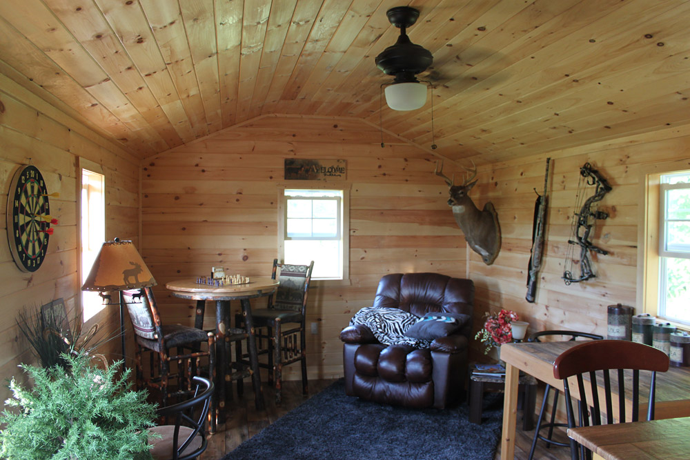 vintage shed man cave ideas on a budget